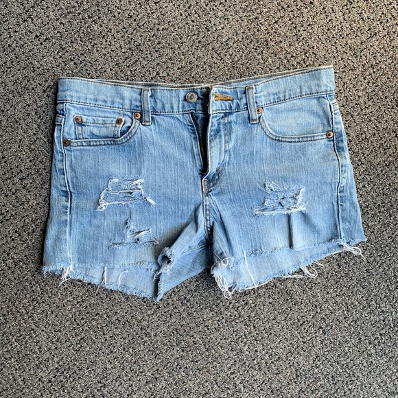 VTG Cut-Off Blue Jean Denim Shorts | Levi’s - Picture 3 of 7